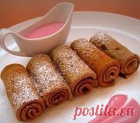 Шоколадные блины