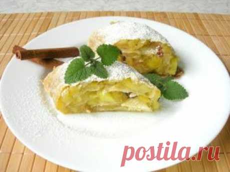 ЯБЛОЧНЫЙ ШТРУДЕЛЬ Без Возни с Тестом! - запись пользователя Светлана Аниканова в сообществе Болталка в категории Кулинария