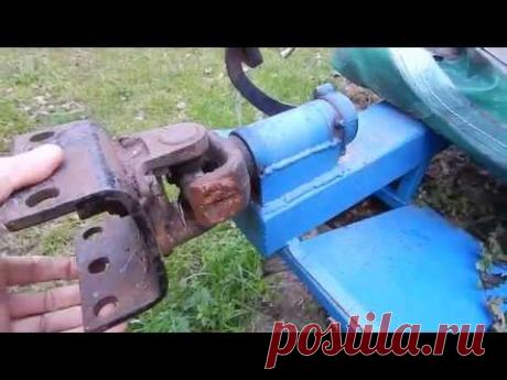 Сцепка тележки для мотоблока