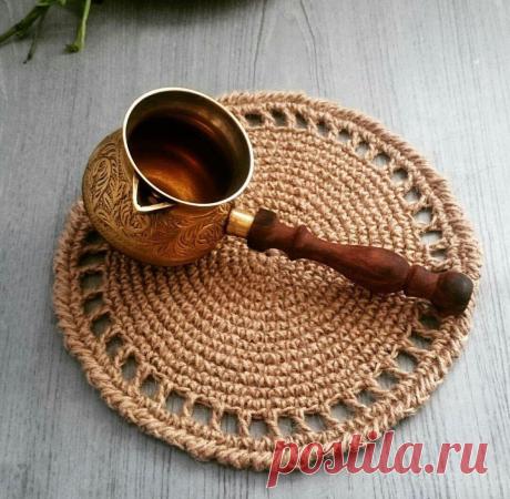 5 небольших вещей из джута, которые можно связать себе и в подарок - Блог интернет-магазина "Мир Вышивки"