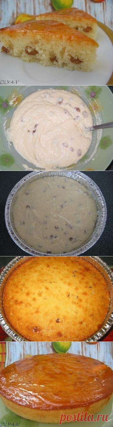 Манник с изюмом