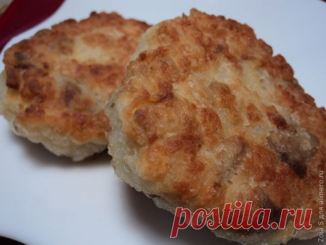 Тефтели из риса и грибов / Рецепты с фото