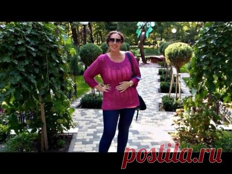 Мастер класс: "Ажурный пуловер JAZZ"