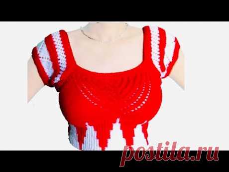 नयी डिज़ाइन का ब्लाउस दो कलर में । new design blouse in two colour me (part-2)