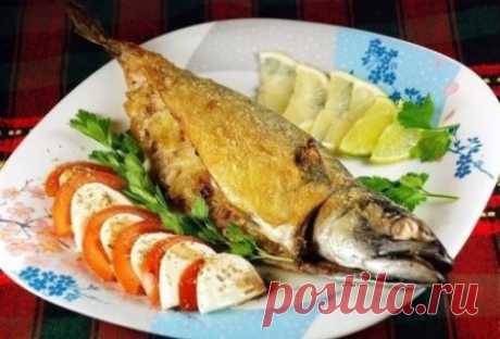 Скумбрия запеченная в духовке | Краше Всех