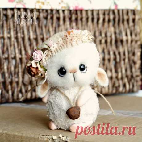 Купить ЛЮБАША - серый, привычка радовать, Алейникова Александра, мышка игрушка, мышка тедди, тедди