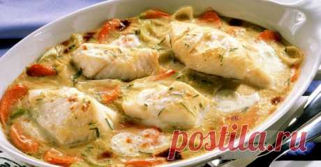 Kabeljau-Gemüse-Auflauf von ➸ EAT SMARTER ist zum Reinlegen gut!