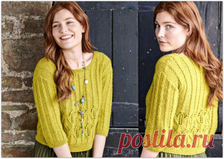 Нежная весенняя подборка: женские ажурные джемперы спицами | Paradosik_Handmade | Яндекс Дзен