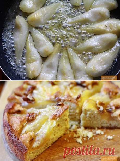 Как приготовить сказочный пирог грушевое наслаждение - рецепт, ингридиенты и фотографии