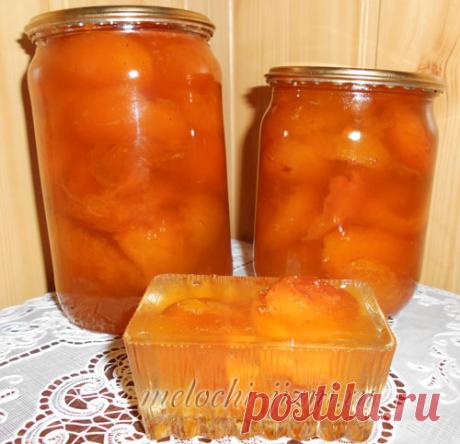 Абрикосовое варенье дольками на зиму