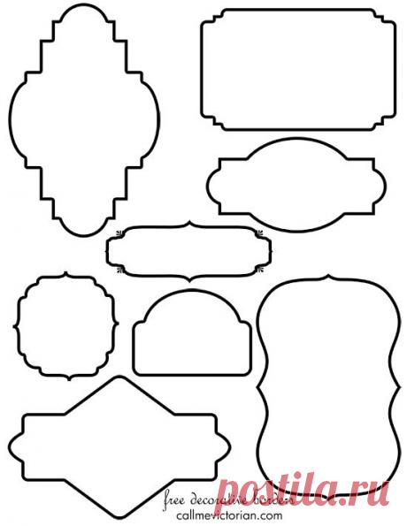 Шаблоны разные