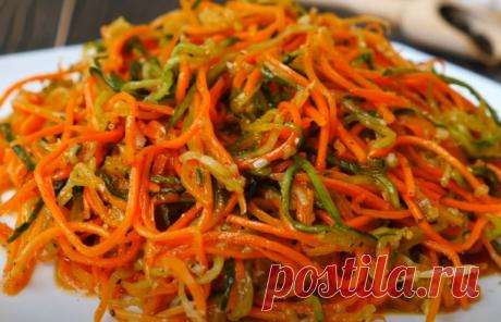 (+1) Салат с корейской морковью — простые и вкусные рецепты