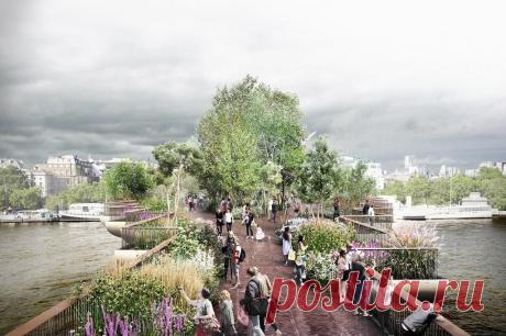 Wow. A garden bridge over the Thames. I love the future.
Сад-мост. Темза.