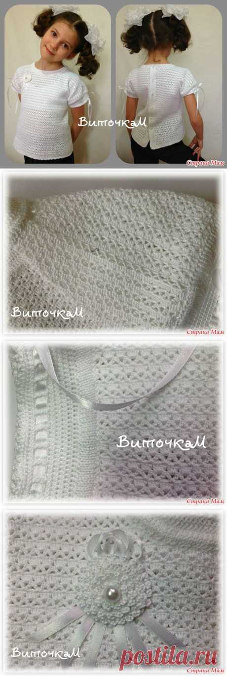 Блуза "Школьница" - моё описание - Страна Мам