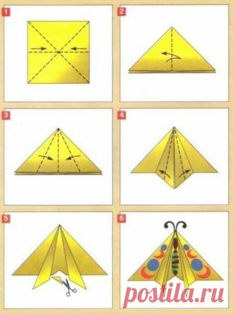 Оригами - Поделки с детьми | Деткиподелки