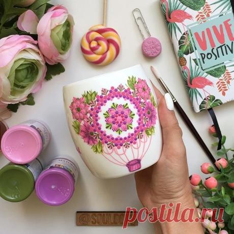 Нежнейшая роспись чашечки