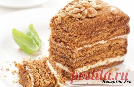 Медовый торт: классический рецепт - быстро, вкусно и просто