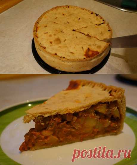 Пирог с индейкой «ап который парезацца можно». Афтар: Сухарь » Авторские рецепты на Топтухе
