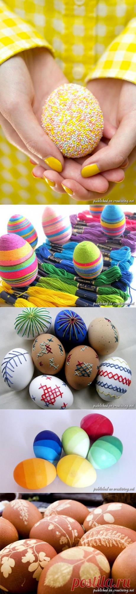 Идеи украшения пасхальных яиц | БУДЕТ ВКУСНО!