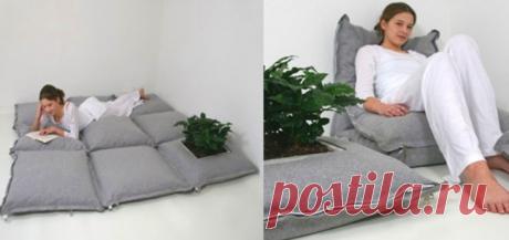 У фантазии нет границ... сделать нечто удивительное из старых наволочек!