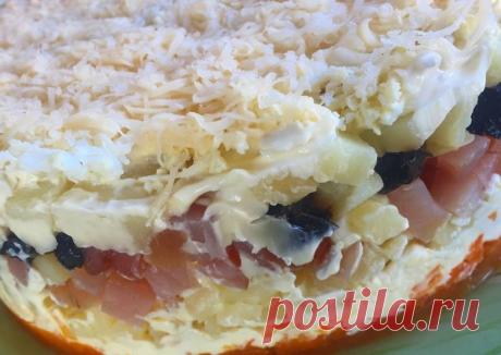 Любимый салат с копчёной курицей и черносливом - пошаговый рецепт с фото. Автор рецепта Екатерина . - Cookpad