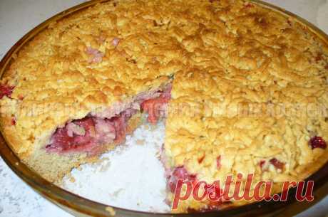 Пирог песочный с ягодами «Мечта» ~ Кулинарная Академия Умных Хозяек