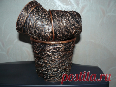 Вдохновение и DIY: украшаем старые горшки