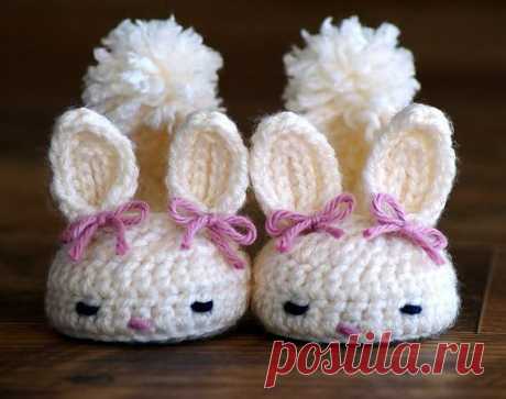 Схема тапочек крючком