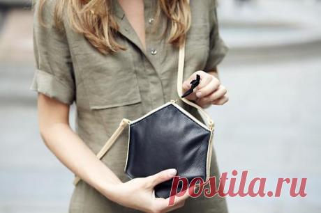 Сумочка оригинальной формы / Сумки, клатчи, чемоданы / Модный сайт о стильной переделке одежды и интерьера