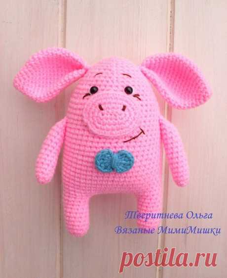 Мистер Хрю амигуруми | Схемы игрушек амигуруми
