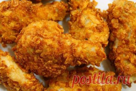 Крылышки а-ля KFC
Ингредиенты:
● крылышки
Показать полностью…