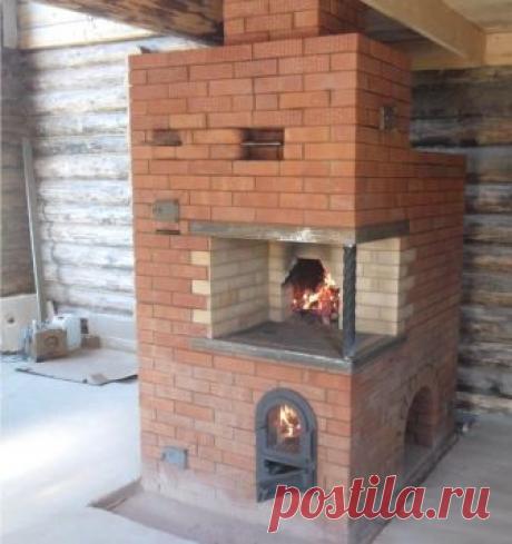 Русская печь экономка: порядовка и подробная схема