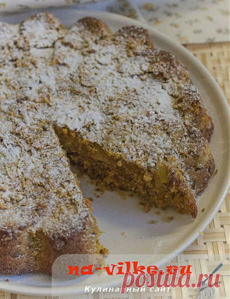 Морковный пирог с ананасами - рецепт с фото