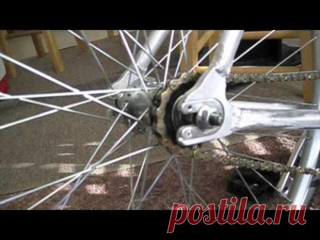 как сделать простой дорожный электро велосипед
