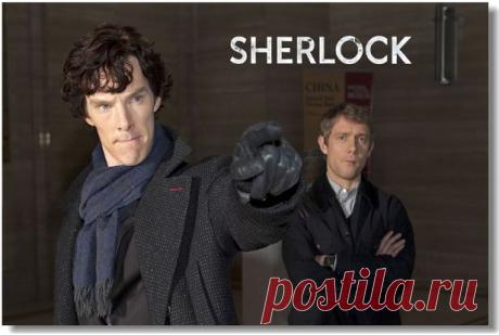 Купить шерлок холмс, sherlock - постер, плакат, афиша №14 по низкой цене