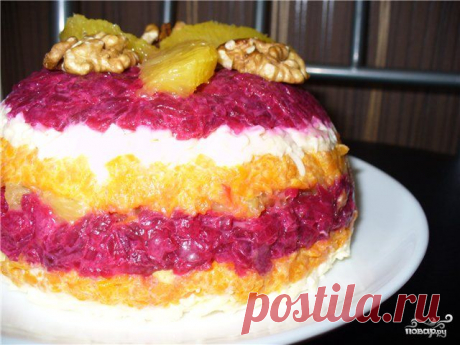 Салат "Дамский" - кулинарный рецепт на Повар.ру