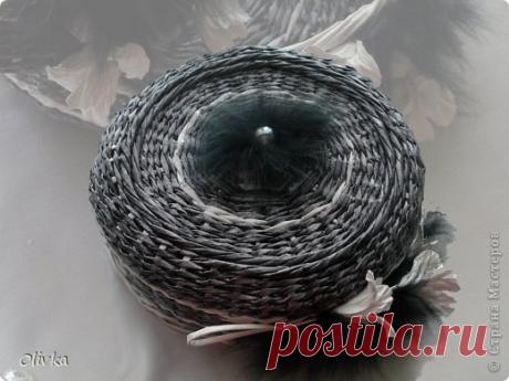 Плетение из газет и бумагопластика. Очень красивые работы от Olivka