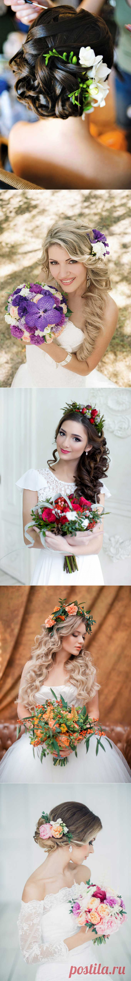 Цветы в свадебной прическе невесты – это великолепный выбор для тех, кто хотел бы подчеркнуть свою женственность, нежность и индивидуальность.