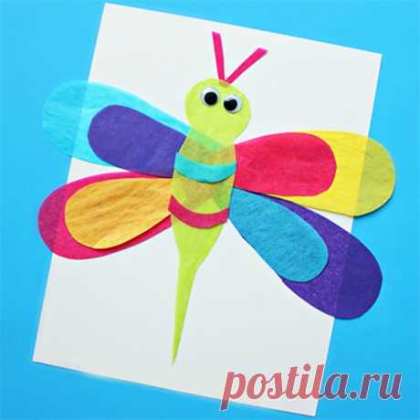 АППЛИКАЦИИ ИЗ ЦВЕТНОЙ БУМАГИ