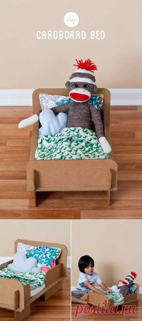 Делаем игрушки из картонных коробок