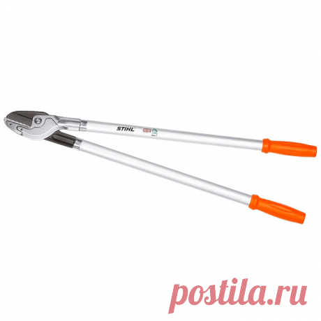 У садовых ножниц Stihl Amboss PB 25 демпфер для снижения нагрузки на суставы. Диаметр веток до 40 мм. Предназначены для  плодоводства, ухода за садом и парком.