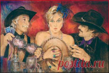 Не нужно спорить с женщиной ретиво! Художник О Рэй Маккарти (Ray MCCARTY)