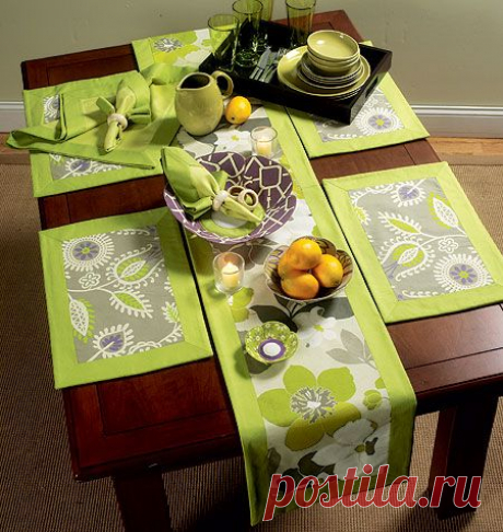 B5800 | салфетки, салфетки, Таблица Бегун, скатерти и цветочные чаши в 3-х размеров | дома | Butterick структуры