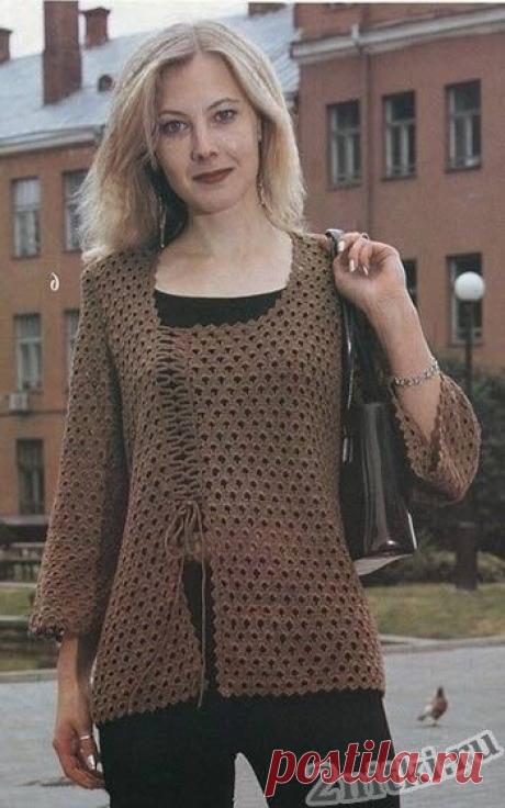 ЖАКЕТЫ, КАРДИГАНЫ » Две нитки