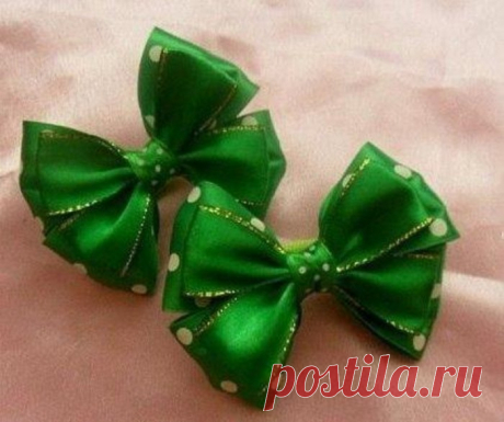 Бантики своими руками. Мастер-класс