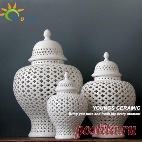 ceramic dragons Picture - More Detailed Picture about H38cm Tall CHINESE WHITE COLOR GLAZED PORCELAIN CERAMIC TEMPLE JAR/GINGER JAR Picture in Vases from Jingdezhen Youngs Ceramic Co., Ltd. | Aliexpress.com | Alibaba Group