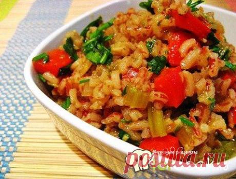 РИЗОТТО С ОВОЩАМИ ЗАПЕЧЕННЫМИ НА ГРИЛЕ