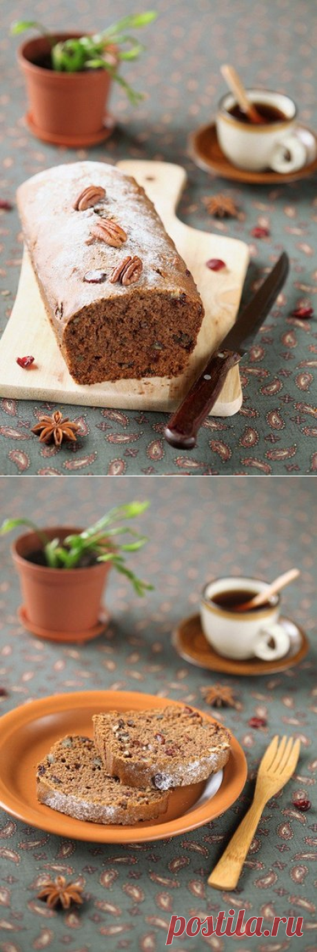Постная медовая коврижка