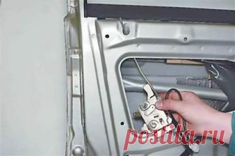 Как поменять замок передней двери на ВАЗ 2114 | Ремонт 2114