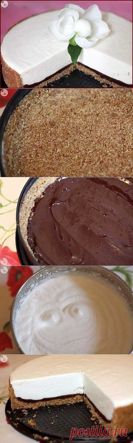 Воздушный творожный торт с шоколадом - рецепт и способ приготовления, ингридиенты | sloosh